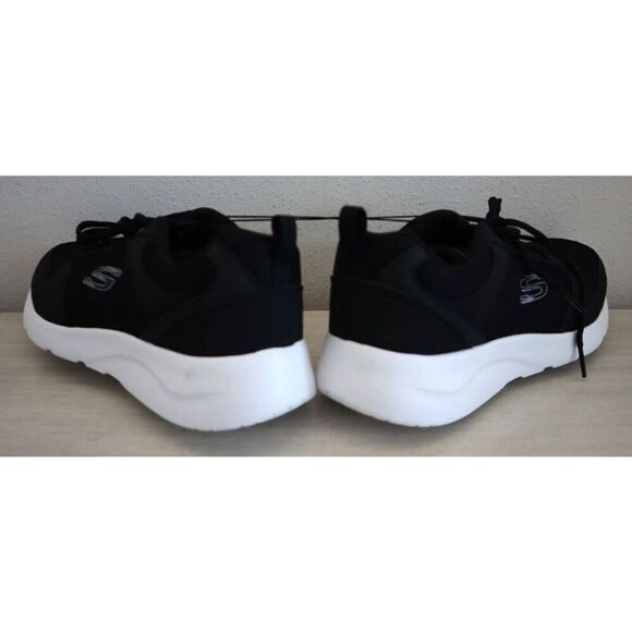Skechers 255020WR Men's Sz 9 Black Dynamight 2.0 Lite-Weight Running Shoes - Picture 6 of 9